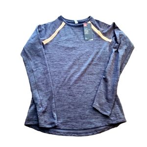 Under Armour cold gear long sleeve gray peach compression top M NWT